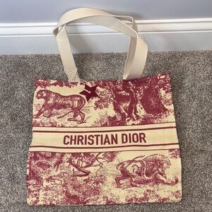 Christian Dior GWP Canvas Tote